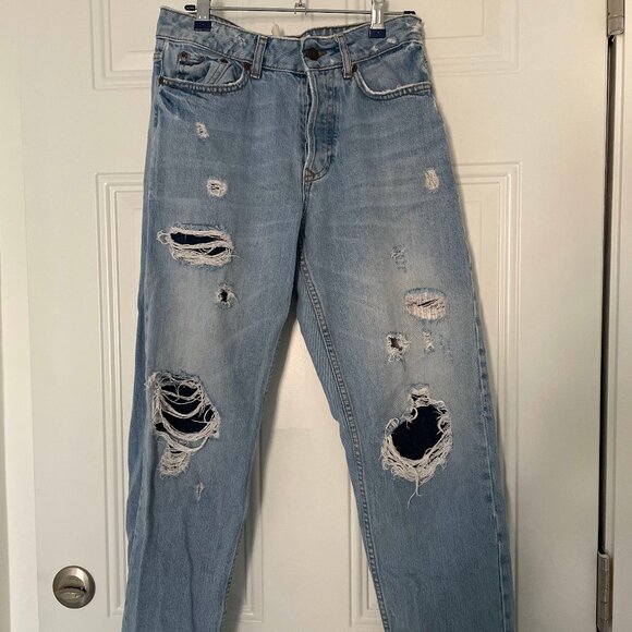 Topman Distressed Jeans - Picture 1 of 2